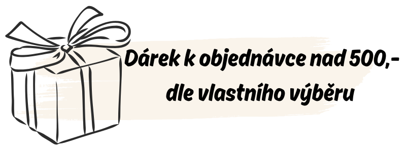 dárek k nákupu nad 500,-